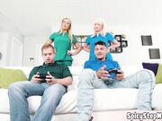 MILF nurse and doctress stepson fucking