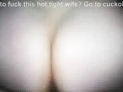 Cheating housewife DP fucked in threeway