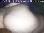 Cheating housewife DP fucked in threeway