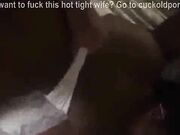 Freaky Wife Fucked while Husband was out shopping