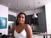 Fucking slutty stranded ebony graffiti artist