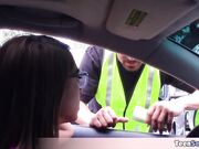 She can handle a parking ticket anytime