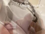 Ammy Rouse - Public Bathroom Jack Off