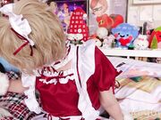 Indigo White - Christmas Maid