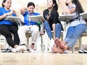 Eight Indonesian Bare Feet