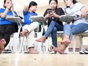 Eight Indonesian Bare Feet