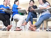 Eight Indonesian Bare Feet