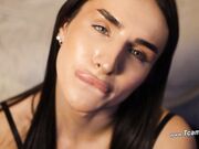 Goddess Latina Trap Loves Sucking Her Dildo Toy