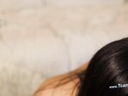 Goddess Latina Trap Loves Sucking Her Dildo Toy