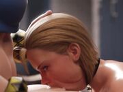 kammy gets a surprise-from chun-li 3D