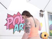 NYMPHO Richh Des's ripe and ready pussy