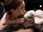 Incredimilf) Bonus After the party 3D