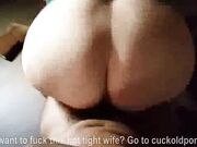 White girl gets blacked and submits to BBC while her husband