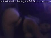 Hot Wife Moans Like Japanese when her Neighbor Fucks her