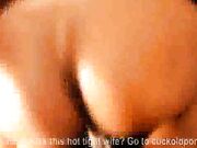 Wife has b. orgasm with black bull while husband watches