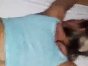 Big Black and White Cocks Fuck Petite Small Tits Wife