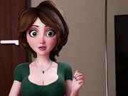 Aunt Cass try anal 1st