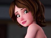 Aunt Cass try anal 1st