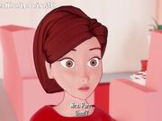 My Friend's Mom HELEN PARR has a Superhero Ass  AP PART 1
