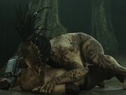 ought by a female predator RP