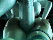 jill-valentine-vs-mrs-tyrant - futa