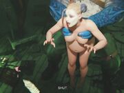 harley-quinn-king-shark- anal