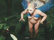 harley-quinn-king-shark- anal