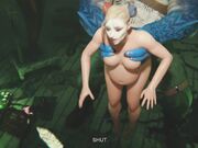 harley-quinn-king-shark- anal