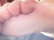 Angie da brat wanted me to suck her toe