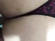 A nympho wife goes wild with 2 black cock