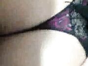 A nympho wife goes wild with 2 black cock