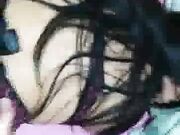 A nympho wife goes wild with 2 black cock