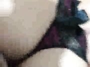 A nympho wife goes wild with 2 black cock