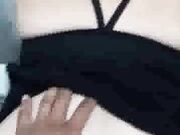 Hubby jack cock on wife's Tight Jeans