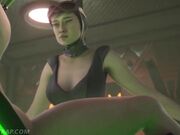 powergirl-and-catwoman-bdsm 3D
