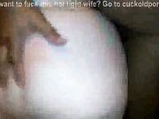 My wife getting her ass pounded by her black BBC daddy