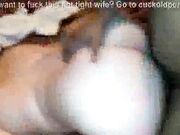 My wife getting her ass pounded by her black BBC daddy