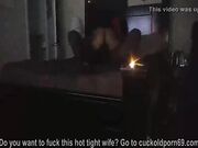 Japanese guy invites gifted friends to fuck his hot wife