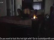 Japanese guy invites gifted friends to fuck his hot wife