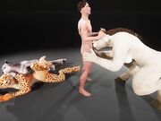 Lucky Typ Hat Eine Orgie Mit Einer Gruppe Sexy Großbrüstiger Pelziger Mädch.mp4