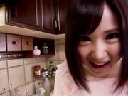 Japanese Teen seduce to First Time Suck