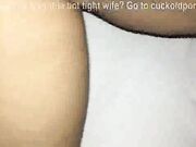 Wife First Time Cheating With Condom Closeup Amateur