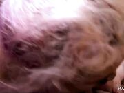 Two German Girls at Amateur Gangbang