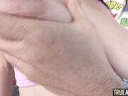 TRUE ANAL Riding Rissa May's ass