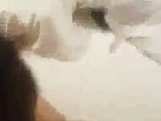 Wife getting fucked hard and creampied