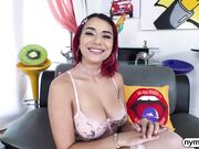 NYMPHO Stretching out Roxie Sinner