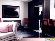 Beautiful wife oiled up and gets fucked