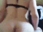 Alluring Asian slut takes in a big black BBC dick