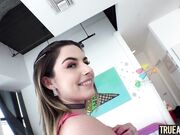 TRUE ANAL Chanel Camryn's tempting booty