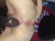 Julie Fucked by Two Black Cocks